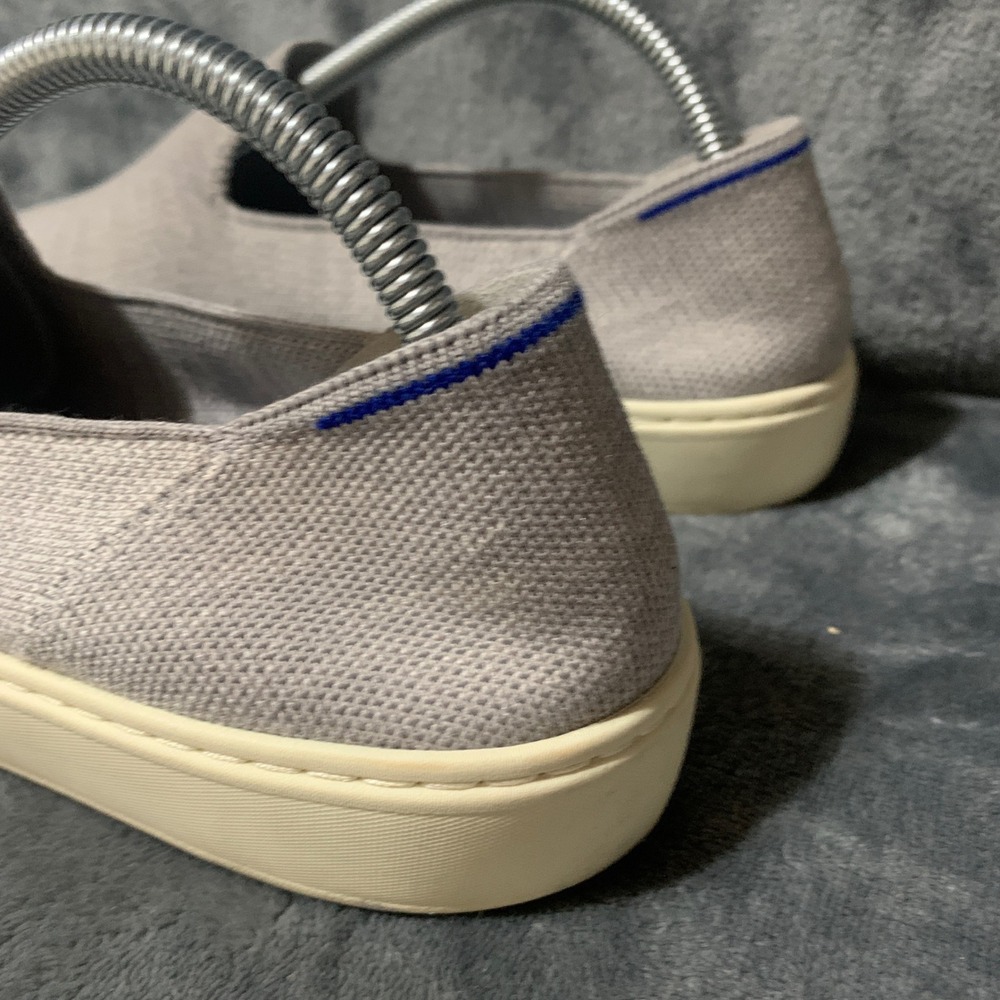 Rothy's The Sneaker Women 10 Slip On Grey Knit Sustainable Comfort - Picture 10 of 16